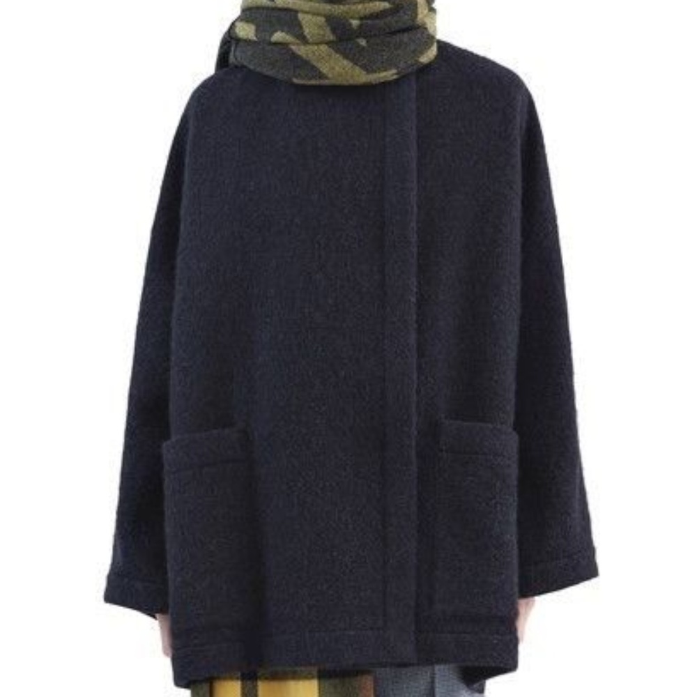 Acne Studios Alden Short Wool Alpaca Coat